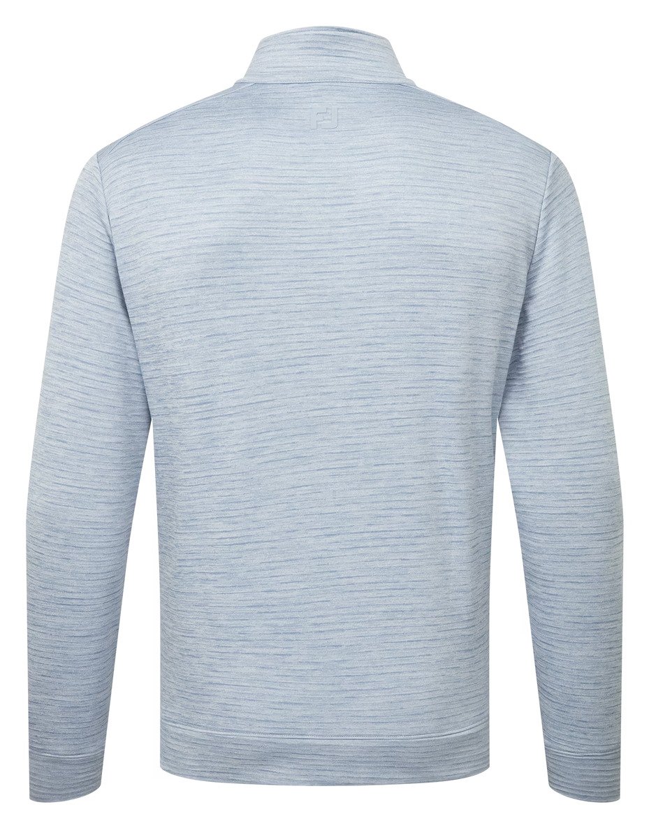 FootJoy ThermoSeries Space Dye Midlayer pánska mikina, sivá