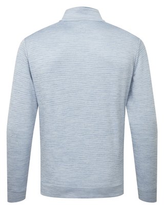 FootJoy ThermoSeries Space Dye Midlayer pánska mikina, sivá