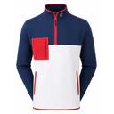 FootJoy Polar Fleece Chill-Out pánska mikina, navy/white/red