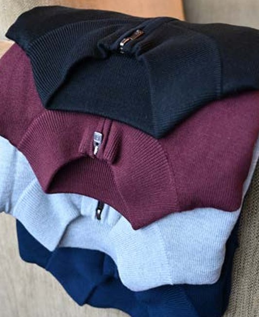 FootJoy drirelease Half-Zip Lined pánsky sveter, navy