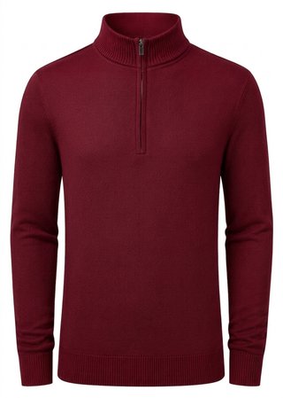 FootJoy drirelease Half-Zip Lined pánsky sveter, červený