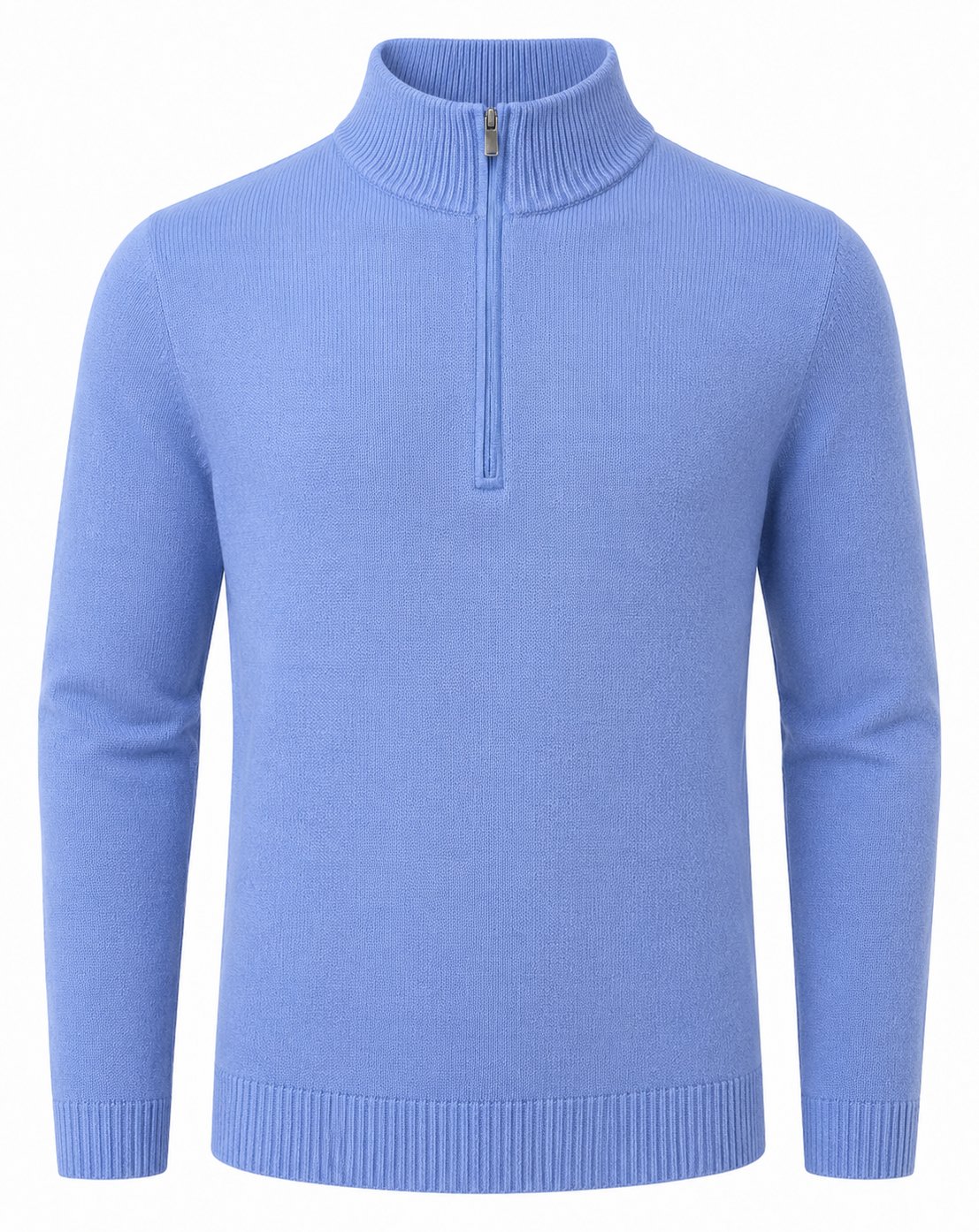 FootJoy drirelease Half-Zip Lined pánsky sveter, heather blue