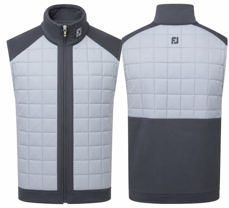 FootJoy ThermoSeries Lightweight Insulated pánska vesta, charcoal/grey