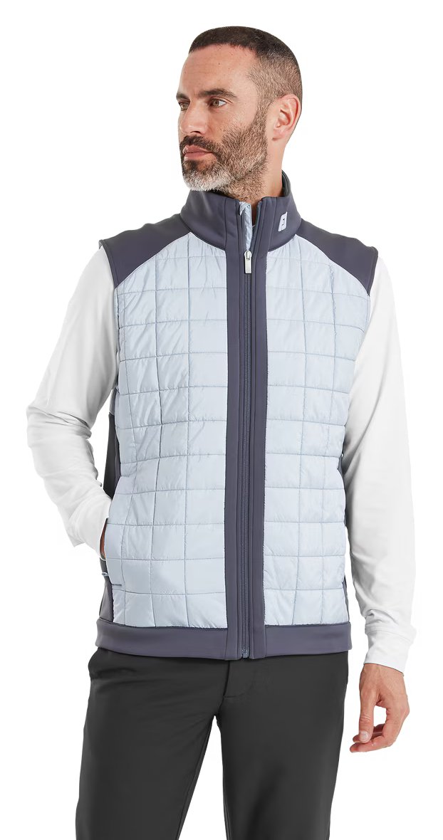 FootJoy ThermoSeries Lightweight Insulated pánska vesta, charcoal/grey