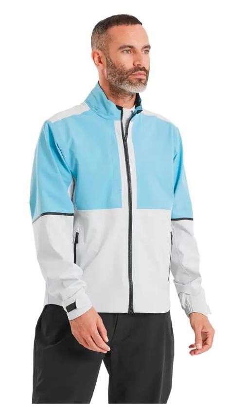 FootJoy DryJoys Select LX pánska bunda, Mid Blue / Oyster Grey