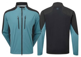 FootJoy Hydro Innovation Arcus pánska bunda, black/strom/flame