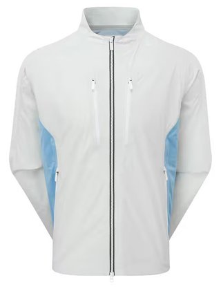 FootJoy Hydro Innovation Arcus pánska bunda, oyster grey/mid blue