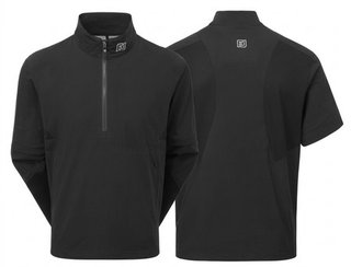 FootJoy HydroLite X Short Sleeve pánska bunda do dažďa, čierna