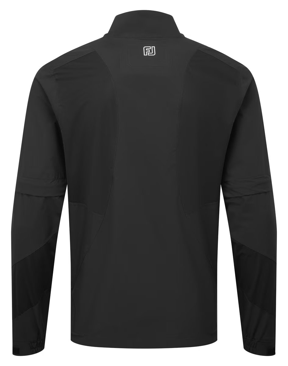 FootJoy HydroLite X Short Sleeve pánska bunda do dažďa, čierna