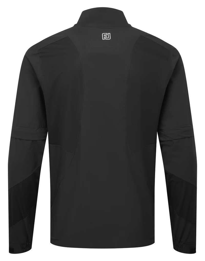 FootJoy HydroLite X Short Sleeve pánska bunda do dažďa, čierna