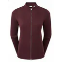 FootJoy drirelease Full-Zip Lined dámska mikina, port