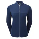 FootJoy MicroFleece Full-Zip Midlayer dámska mikina, navy