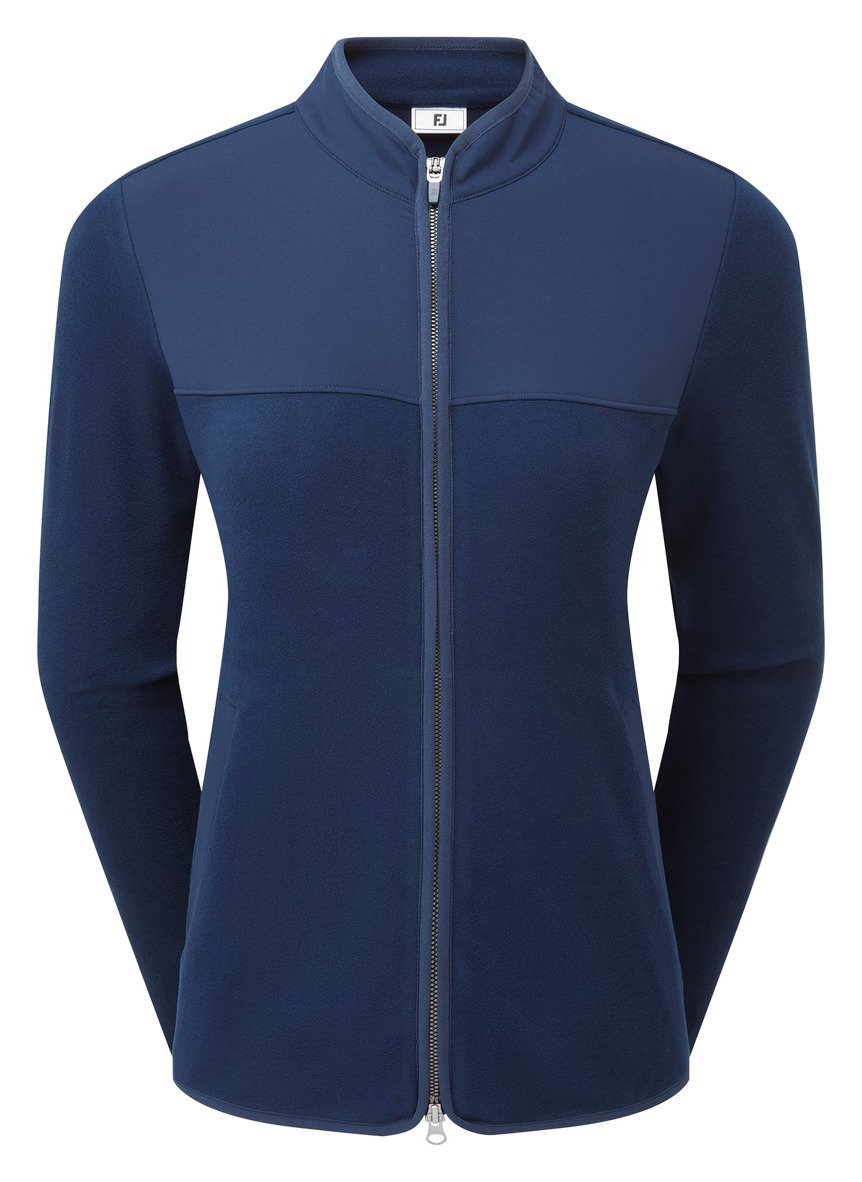 FootJoy MicroFleece Full-Zip Midlayer dámska mikina, navy