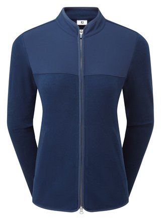 FootJoy MicroFleece Full-Zip Midlayer dámska mikina, navy