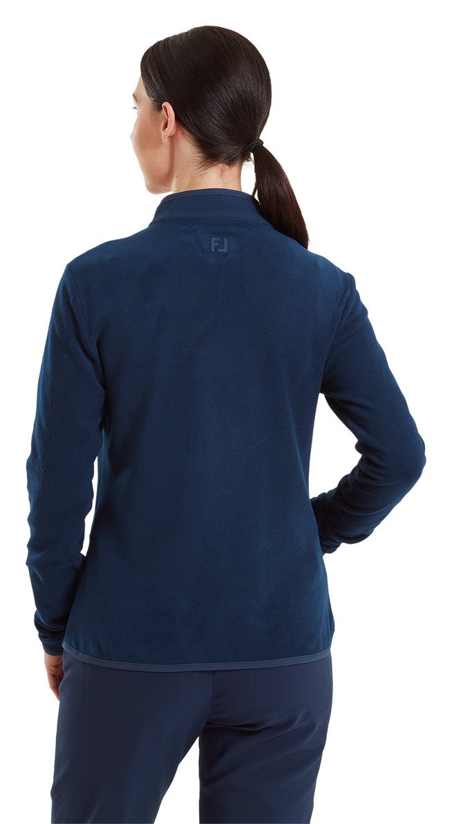 FootJoy MicroFleece Full-Zip Midlayer dámska mikina, navy