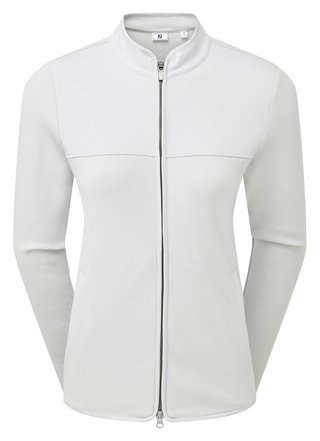 FootJoy MicroFleece Full-Zip Midlayer dámska mikina, sivá