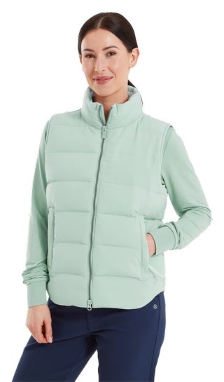 FootJoy ThermoSeries Insulated dámska vesta, eucalyptus