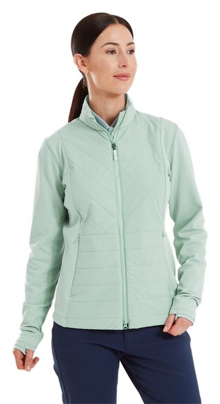 FootJoy ThermoSeries Hybrid dámska bunda, eucalyptus