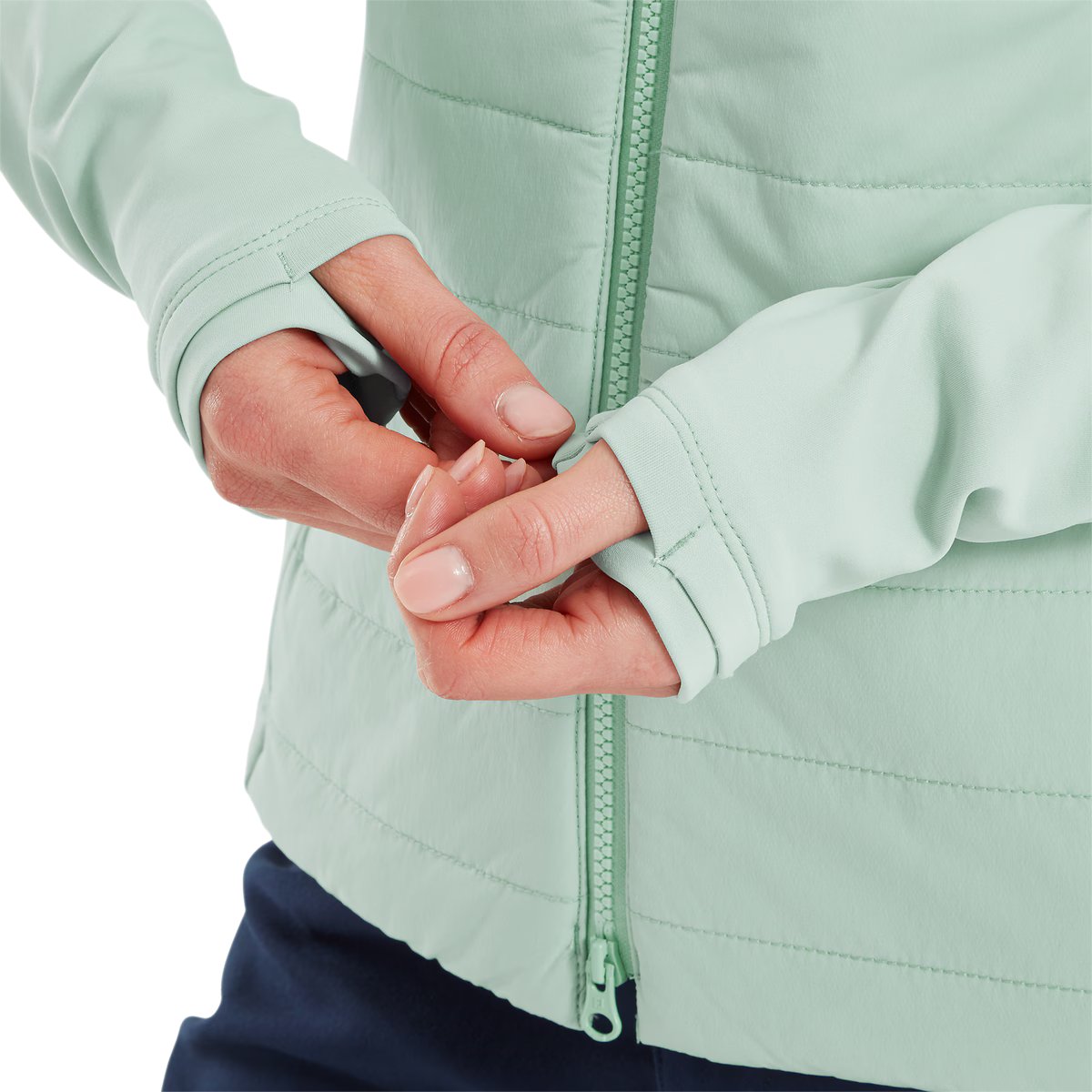 FootJoy ThermoSeries Hybrid dámska bunda, eucalyptus