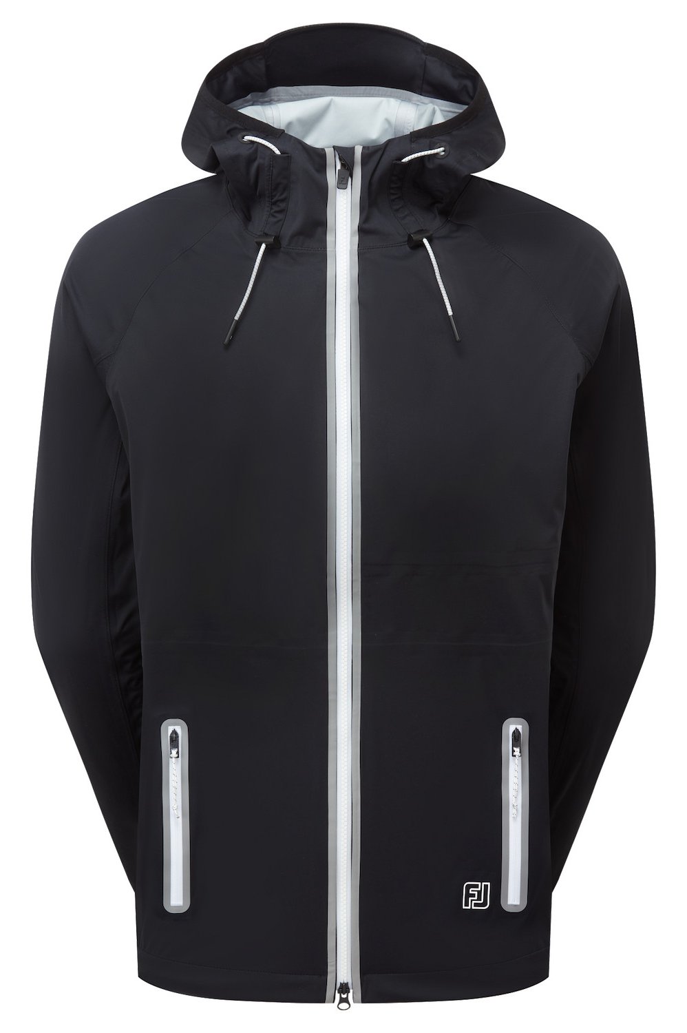 FootJoy HydroKnit dámska bunda, čierna/sivá/biela