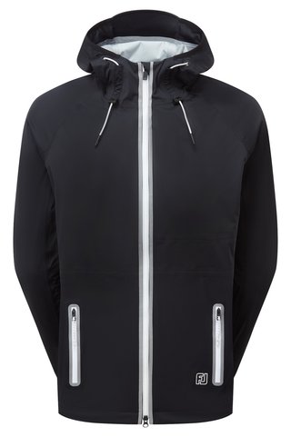 FootJoy HydroKnit dámska bunda, čierna/sivá/biela