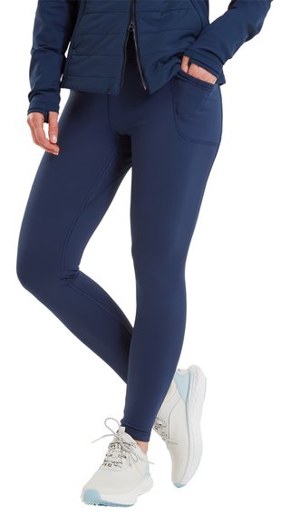 FootJoy ThermoSeries Fleece dámske legíny, navy