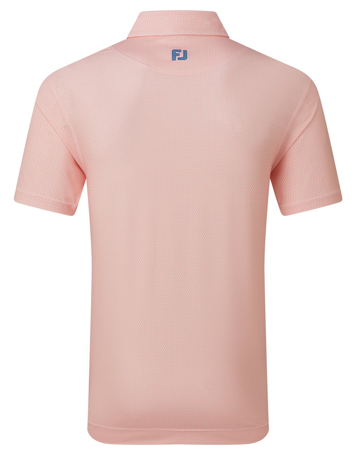FootJoy Heritage Logo Lisle pánske polo, bielo/broskyňové