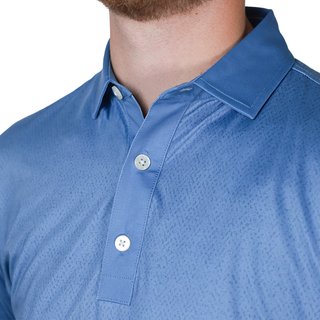 FootJoy Tailor Texture Lisle pánske tričko, riviera tonal