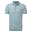 FootJoy Bloody Mary Lisle pánske tričko, biela/lavender aura/mint julep/modrá