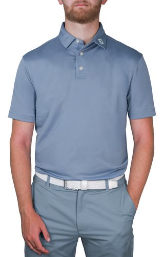 FootJoy Stretch Pique pánske polo, solid winward blue
