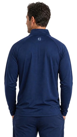 FootJoy Raglan H Block Chill-Out Midlayer Longsleeves pánske tričko, navy