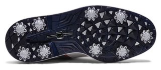 FootJoy Premiere Series - Packard pánske golfové topánky, bielo/modro/nantucket red