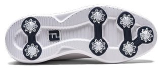 FootJoy FJ Traditions Blucher pánske golfové topánky, bielo/modro/béžové