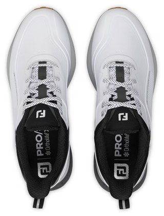 FootJoy PRO/SL pánske golfové topánky, white/black gum