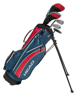 Head 5PC juniorský golfový set, grafit, +stand bag, červeno/modrý