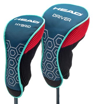 Head 5PC juniorský golfový set, grafit, +stand bag, červeno/modrý