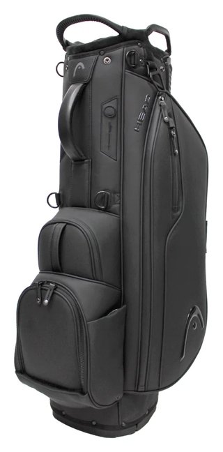 Head Golf PU Leather Premium Neutral NA cart bag, čierny
