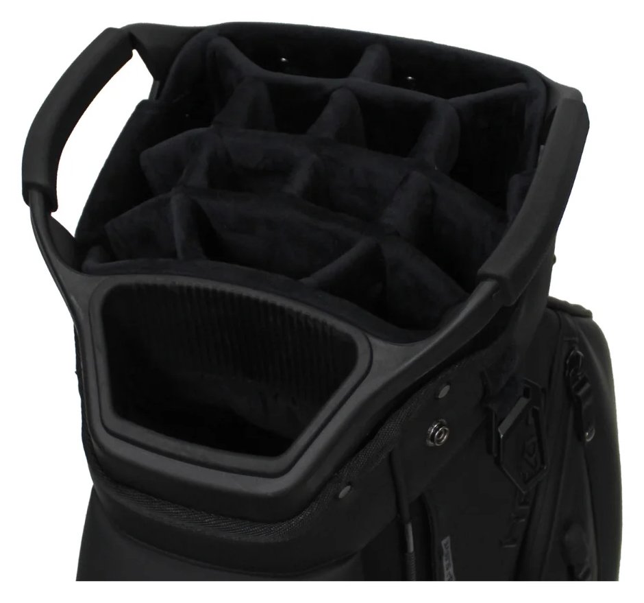 Head Golf PU Leather Premium Neutral NA cart bag, čierny