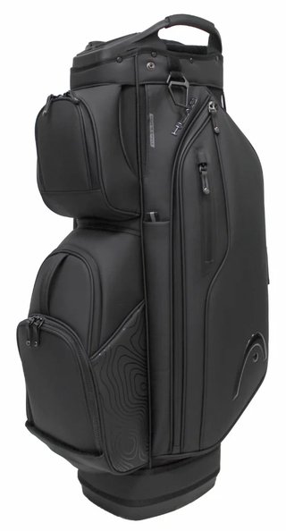 Head Golf PU Leather Premium Neutral NA cart bag, čierny