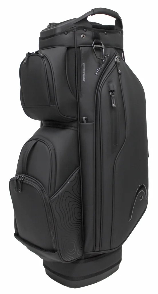 Head Golf PU Leather Premium Neutral NA cart bag, čierny