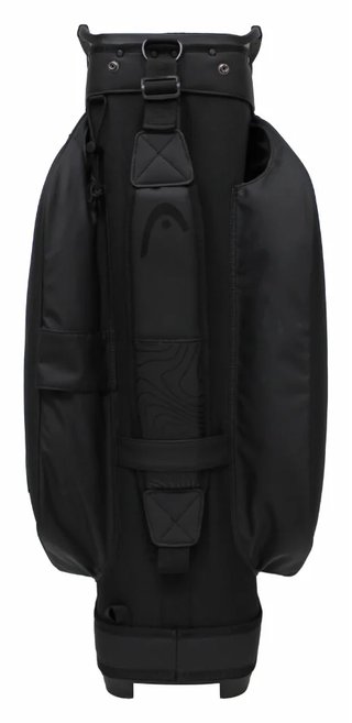 Head Golf PU Leather Premium Neutral NA cart bag, čierny
