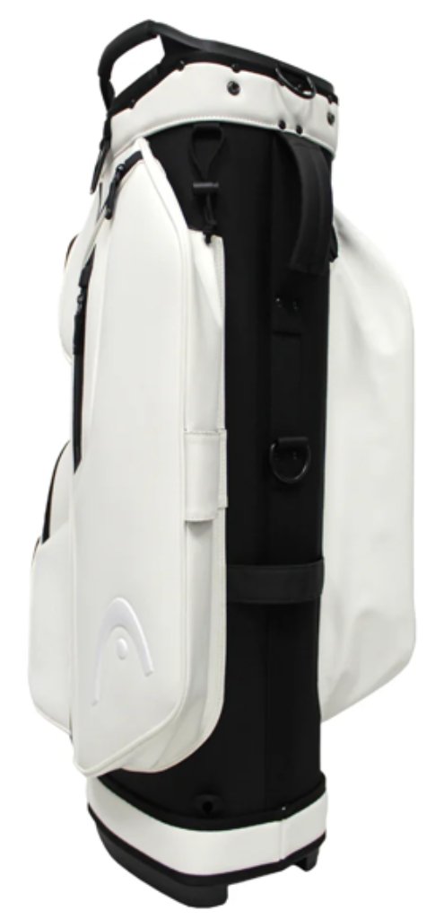 Head Golf PU Leather Premium Neutral NA cart bag, biely