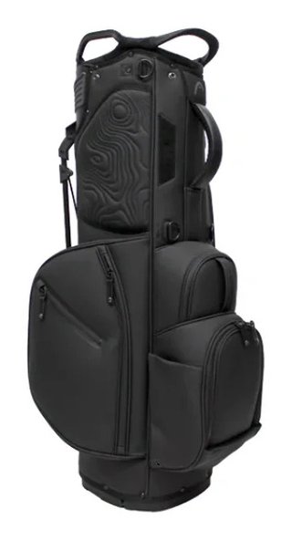 Head Golf PU Leather Premium Neutral NA stand bag, čierny