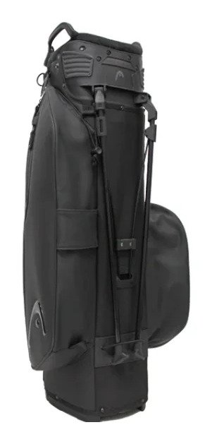 Head Golf PU Leather Premium Neutral NA stand bag, čierny