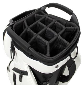 Head Golf PU Leather Premium Neutral NA stand bag, biely