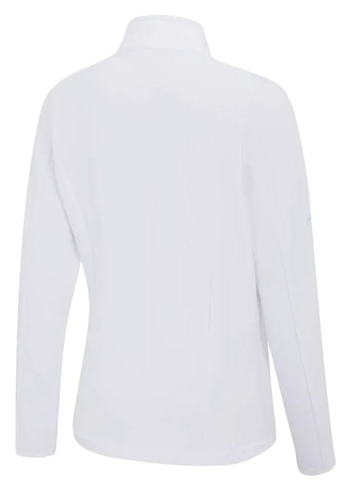 PING Abigale Performance Fleece dámska mikina, biela