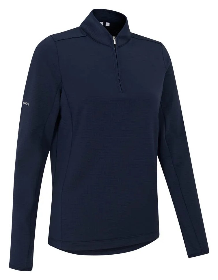 PING Abigale Performance Fleece dámska mikina, navy