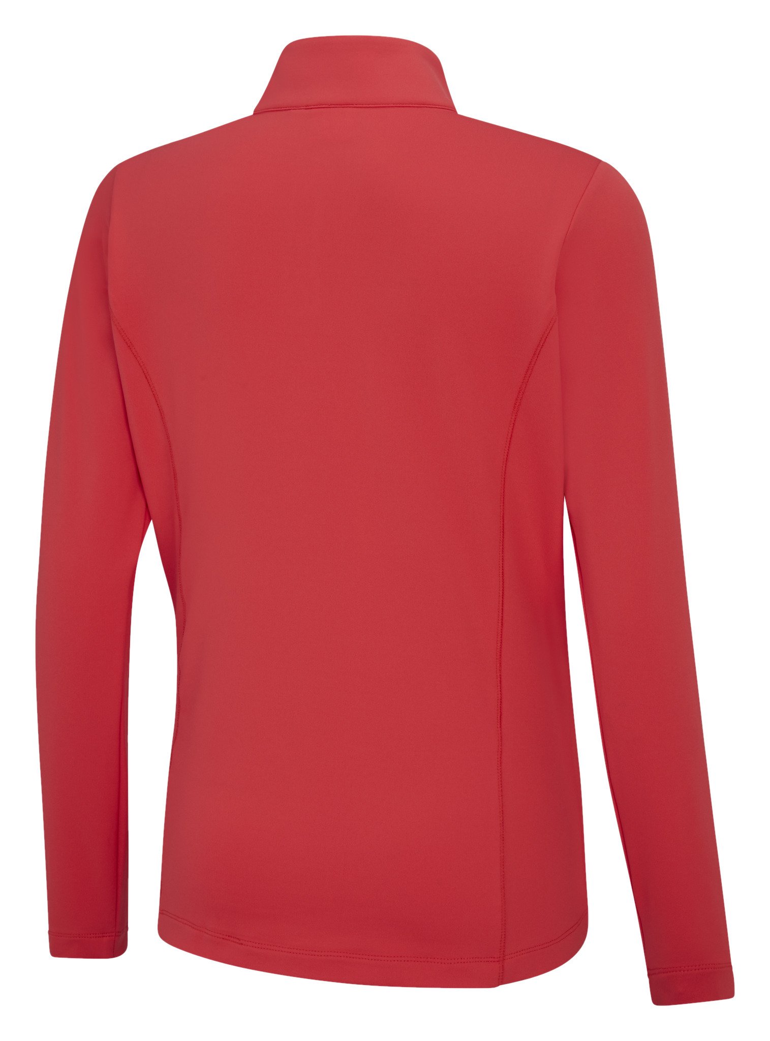 PING Aveline Half Zip dámske tričko s dlhým rukávom, cayenne
