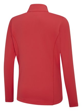 PING Aveline Half Zip dámske tričko s dlhým rukávom, cayenne