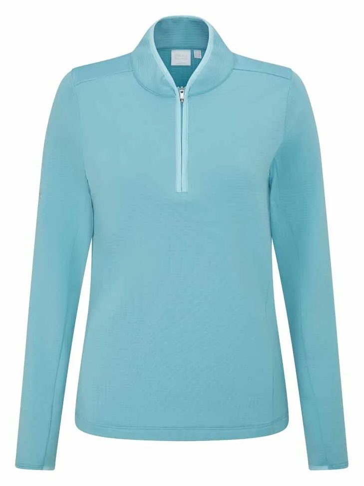 PING Abigale Performance Fleece dámska mikina, oasis